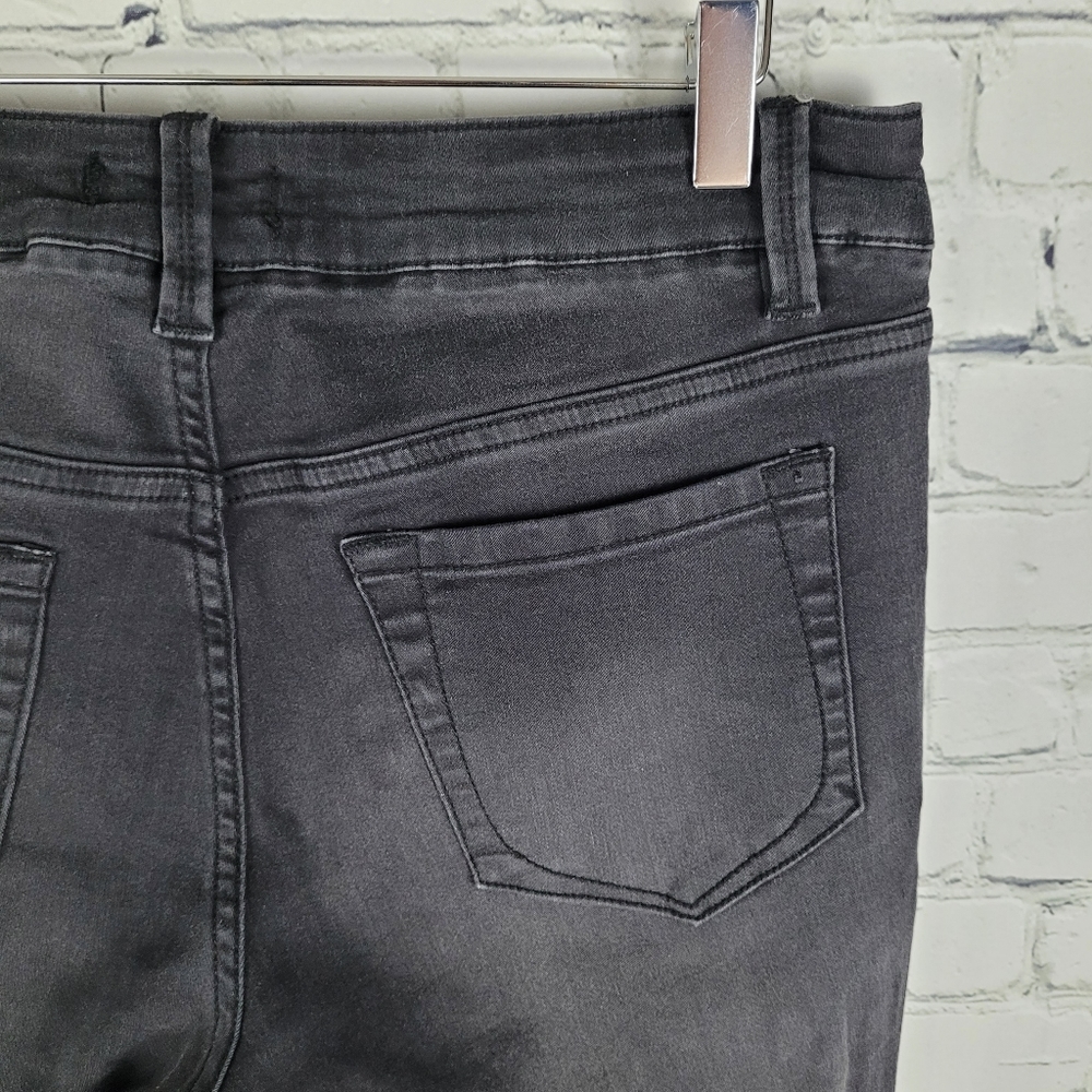 NANETTE by NANETTE LEPORE | Ellis Skinny distressed skinny stretch crop  jeans